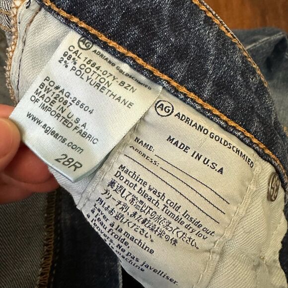 ALEXA CHUNG for AG ADRIANO GOLDSCHMIED Ankle Skinny Jeans in Blue - Picture 10 of 13